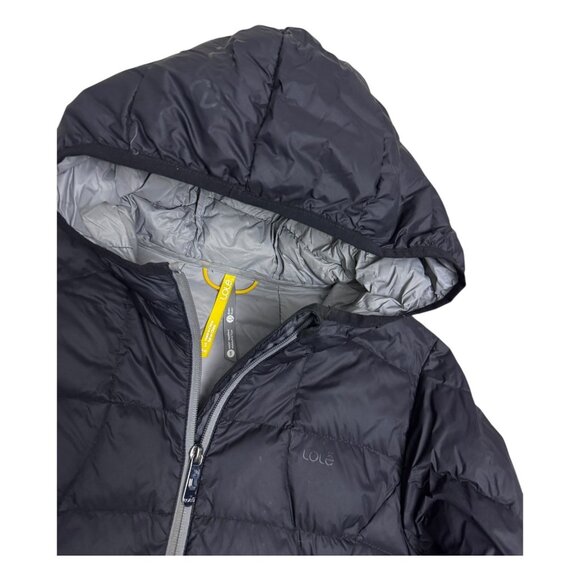 LOLE Down & Feather Fill Winter Puffer Parka Light Jacket Coat Womens Small - Picture 5 of 5
